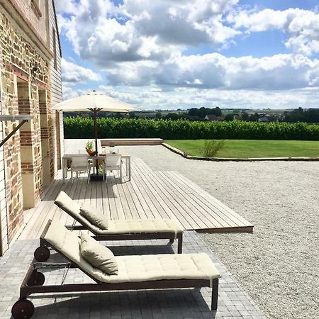 ホテル Galerie, Tumulus De La Hogue Fontenay-le-Marmion エクステリア 写真