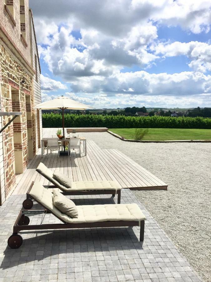 ホテル Galerie, Tumulus De La Hogue Fontenay-le-Marmion エクステリア 写真